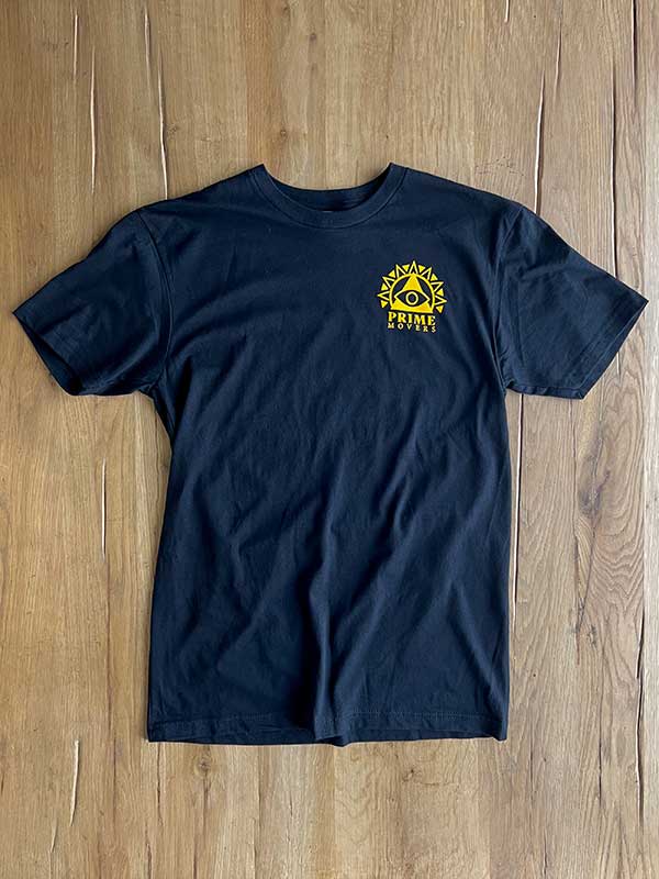 Prime Movers Black/Gold Tee