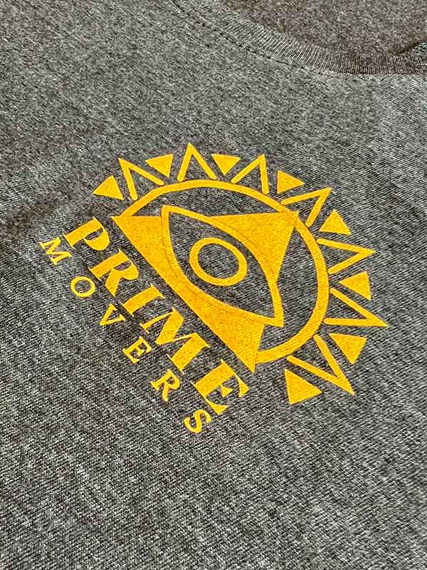 Prime Movers Ladies Grey/Gold Tank