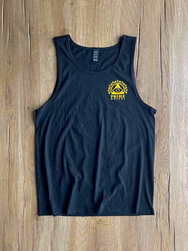 Prime Movers Black/Gold Tank
